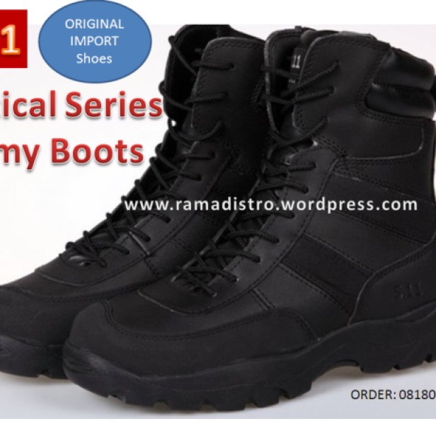 511 jipper black colour tactical boots