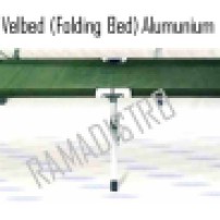 Velbed(folding bed) lipat Alumunium standart tni